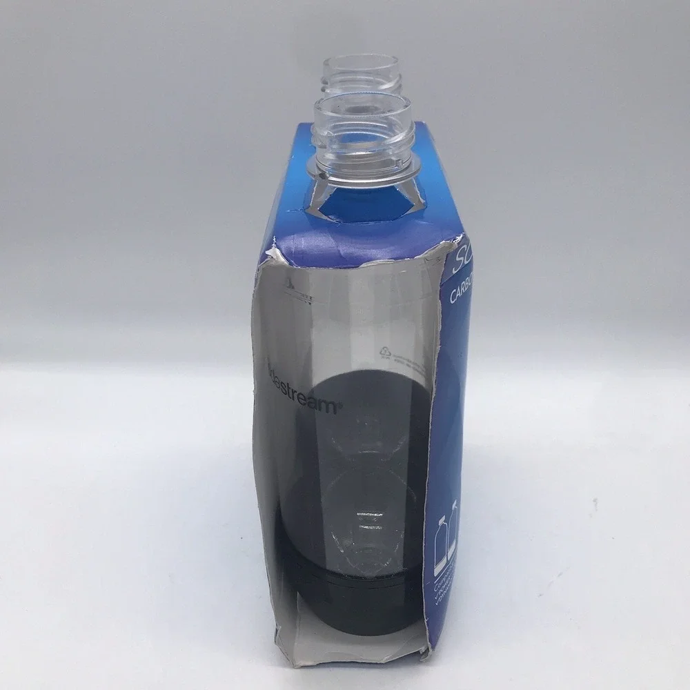 SodaStream New In Open Box Set Of Two One Liter Carbonating Bottles Without Lids